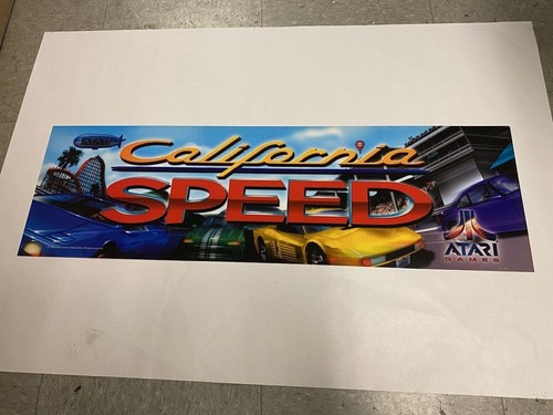 California speed arcade game - california,